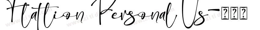 Flatlion Personal Us字体转换 Flatlion Personal Us字体转换